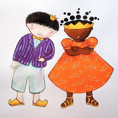 Prinsen en
      prinsessen